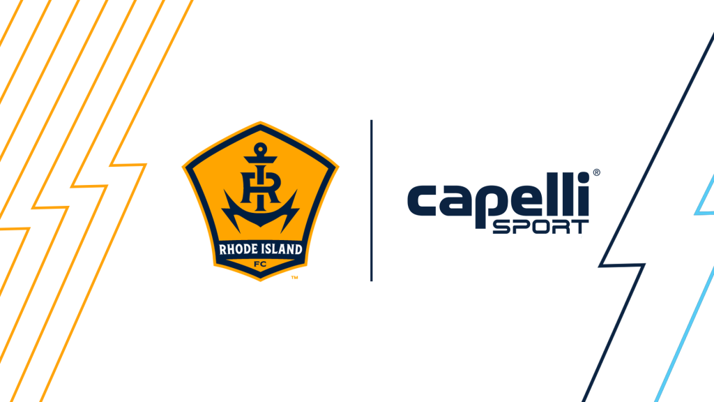 Rhode Island FC and Capelli Sport logo lockup