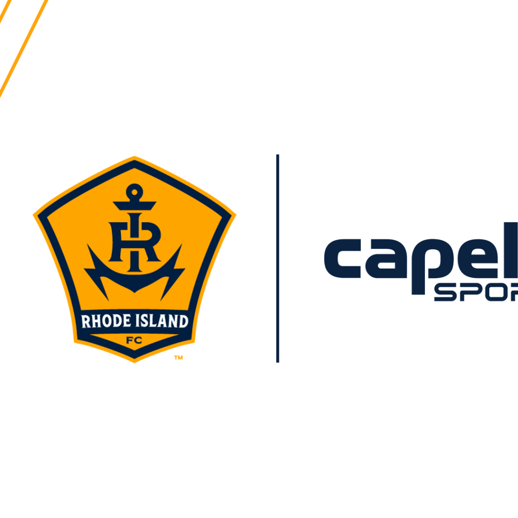 Rhode Island FC and Capelli Sport logo lockup